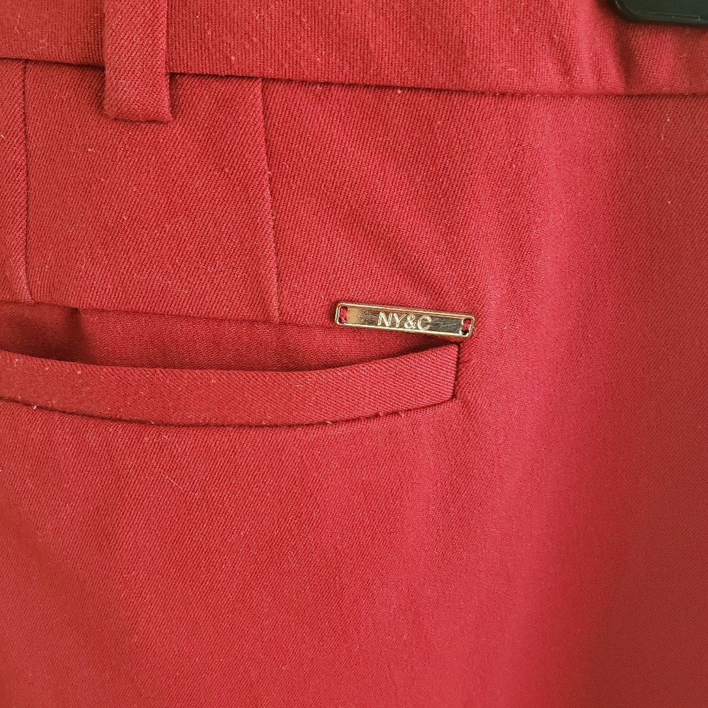 Red pants